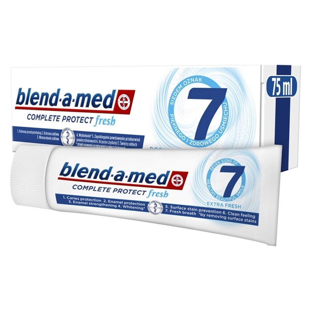 Tish pastasi Blend-a-med Complete Protect 7 Qo‘shimcha tazelik 75 ml