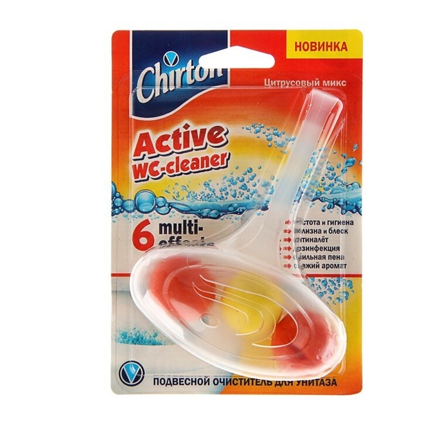 Подвесной очиститель для унитаза Chirton Цитрусовый Микс 45г