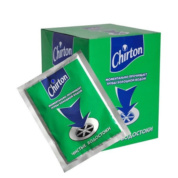 Quvurlar tozalagichi sovuq suv bilan Chirton 60g