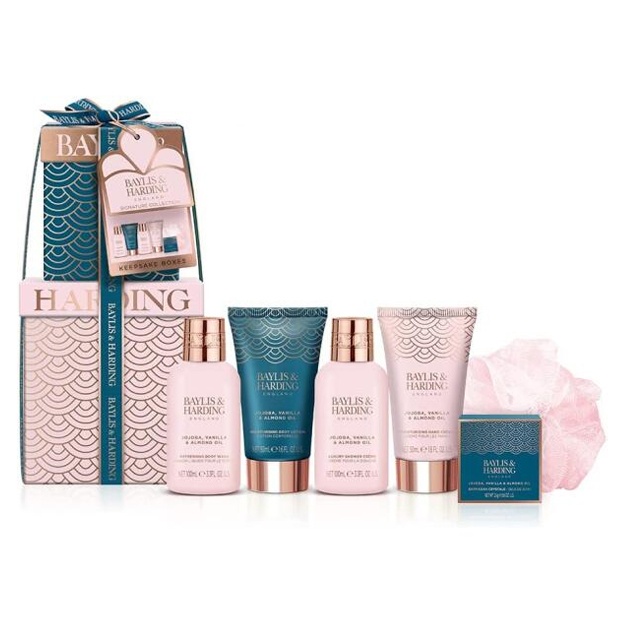 Kosmetika to‘plami Baylis & Harding Jojoba Vanilla & Almond Oil