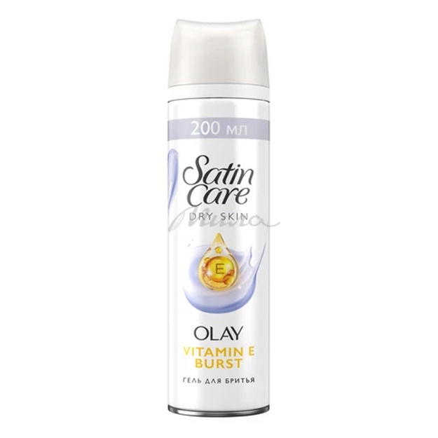 Гель для бритья GILETTE Satin Care Olay Violet Swirl, 200 мл