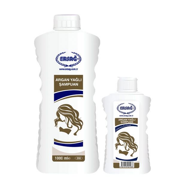 Argan moyli shampun Ersağ 1000 ml+ bo‘sh apparat