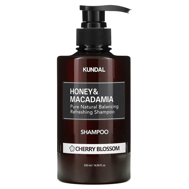 Shampun Kundal Honey & Macadamia Cherry Blossom 500ml