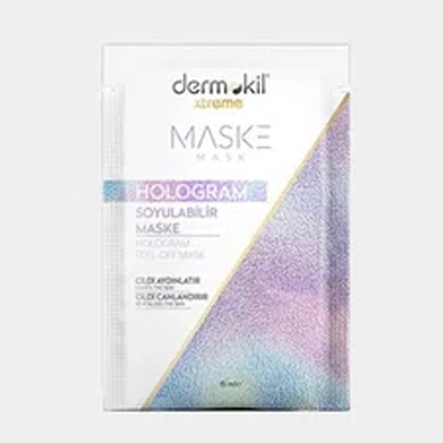 Gologramma effektli Dermokil peeling niqobi, 15 ml
