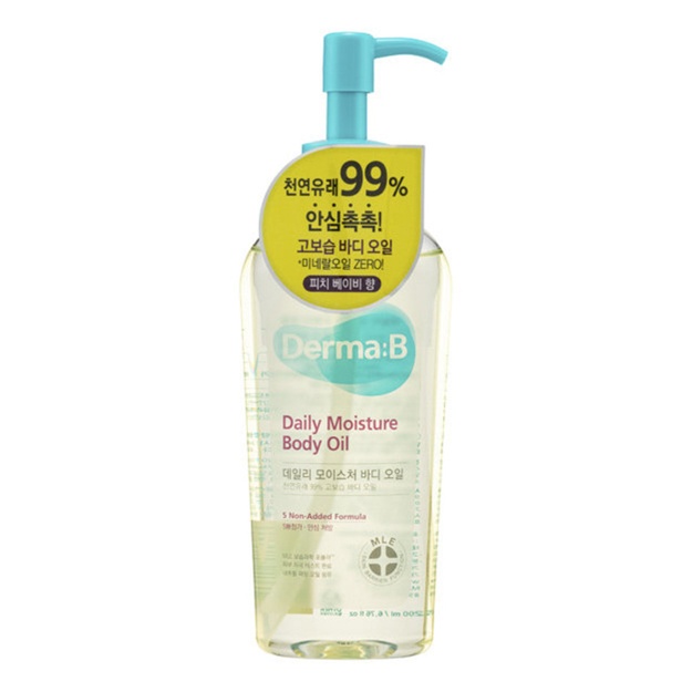 Ежедневное увлажняющее масло для тела Derma:B