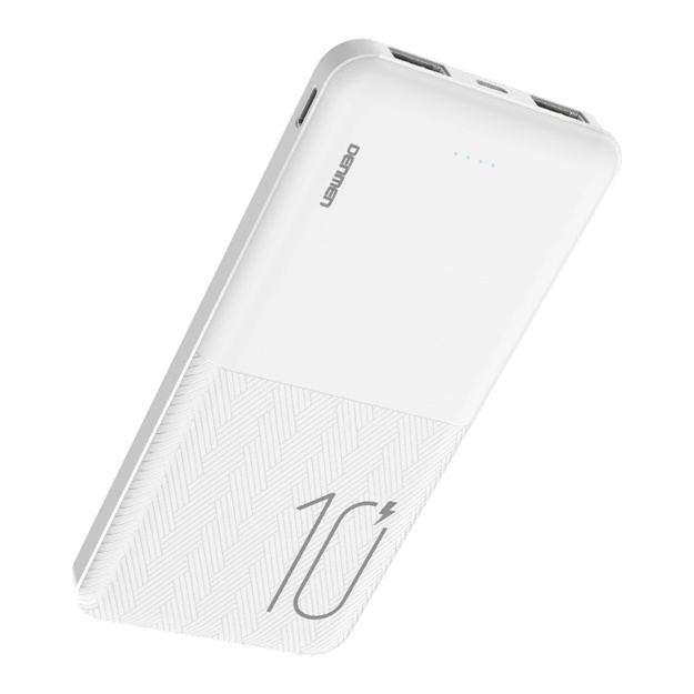 Tashqi akkumulyator Denmen DP05 (10000mAh) Oq