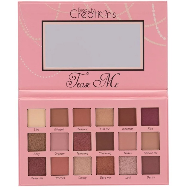 Ko‘z bo‘yog‘i palitrasi Beauty Creations Tease Me