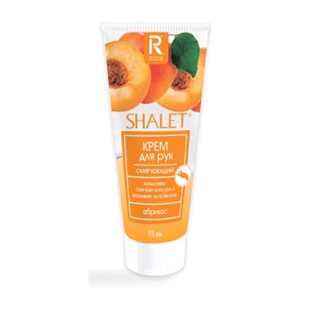 Yumshatuvchi qo‘l kremi «O‘rik» Shalet 75 ml (RK)