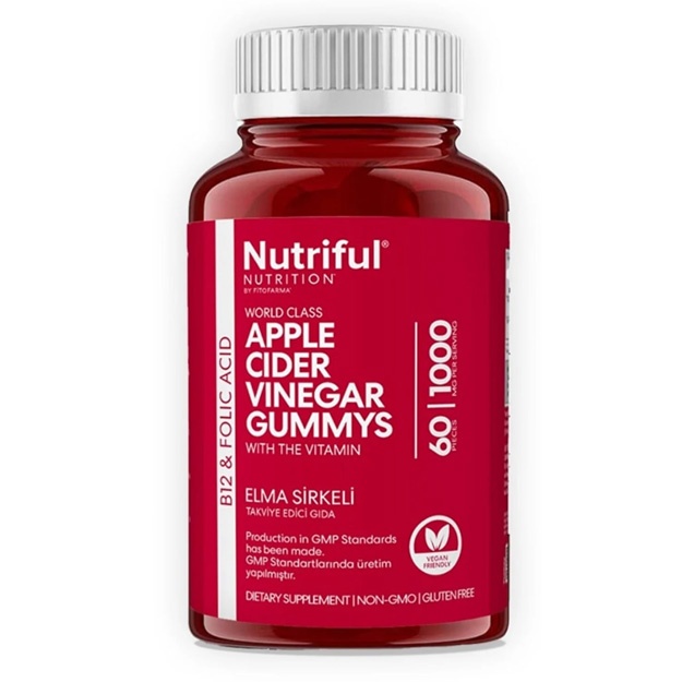 Olma sirkasi bilan oziq-ovqat qo‘shimchasi Nutriful Nutrition 60dona