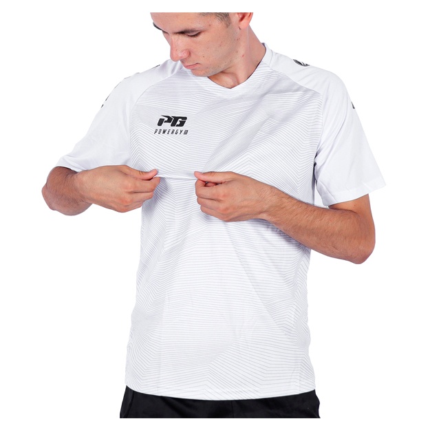 Jamoa sportlari uchun futbol formalari PowerGym S qora-oq