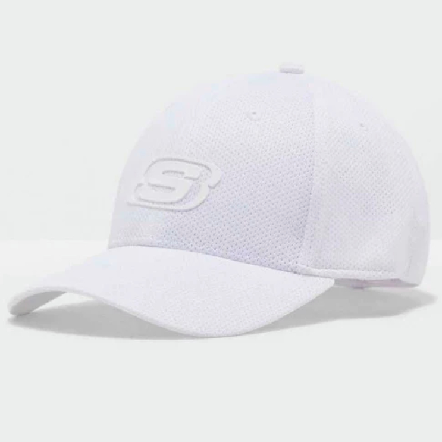 Kepka Skechers Original 1PK MENS ACCEL MESH STRETCHFIT CAP ART SKCH2106-105 L/XL White XL