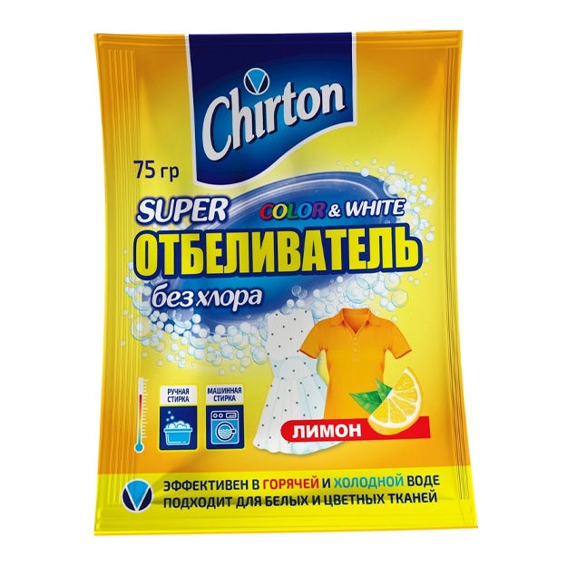 Super oqartiruvchi kukun Chirton Limon 75g