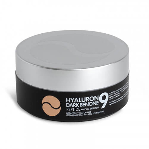 Peptidlar bilan yorqin yamalar Medi-Peel Hyaluron Dark Benone Peptide 9 Ampoule Eye Patch 76