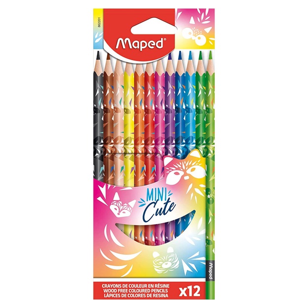 Rangli qalamlar Maped Mini Cute 12rang (862201)