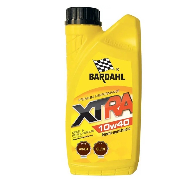 Yarim sintetik motor moyi Bardahl XTRA 10W40 1L