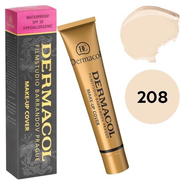 Tonal krem Dermacol Make-Up Cover 30 ml 208