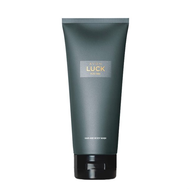 Шампунь-гель для душа Avon Luck для мужчин 200мл