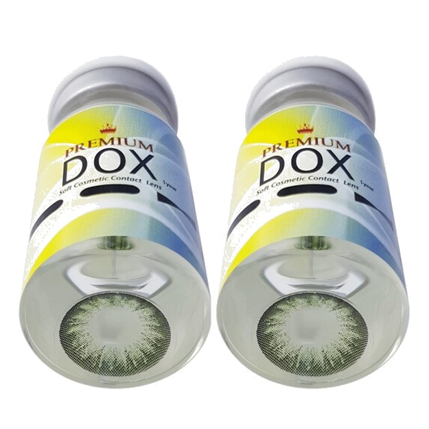 Rangli kontakt linzalari Premium Dox AM77 GREEN -5.0