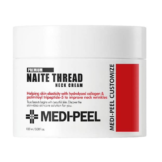 Подтягивающий крем для шеи с пептидным комплексом Medi-Peel Naite Thread Neck Cream