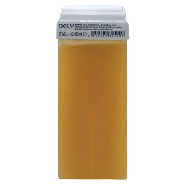 Depilatsiya uchun rolikli mum DELY 100ml Honey