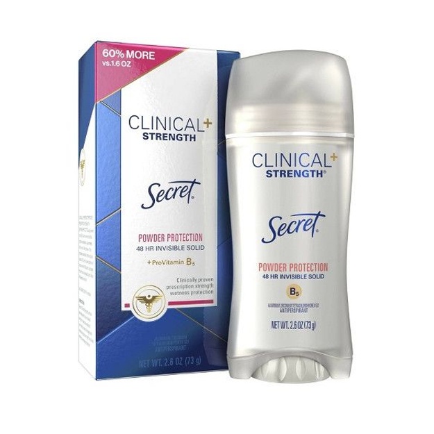 Tana uchun dezodorant Secret Clinical Powder Protection 45g