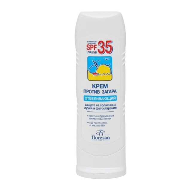 Крем блок от загара водостойкий SPF 45, 125 мл