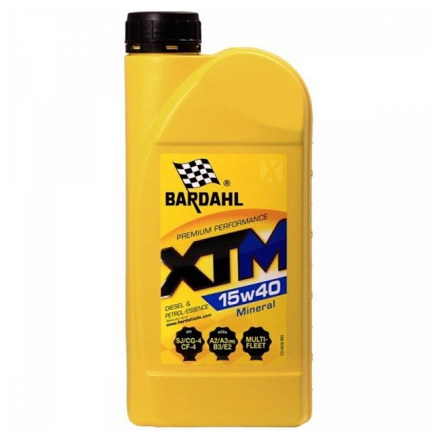 Yarim sintetik motor moyi Bardahl XTRM 15W40