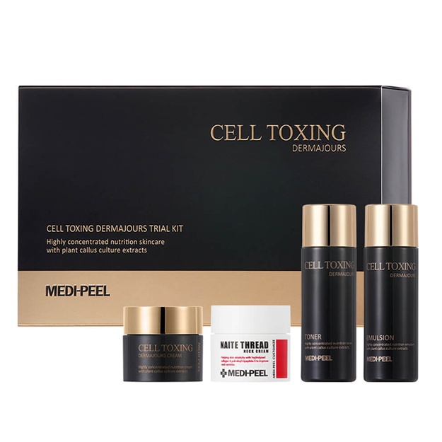 Ildiz hujayralari bilan qarishga qarshi miniatyura to‘plami Medi-Peel Cell Toxing Dermajours Trial Kit