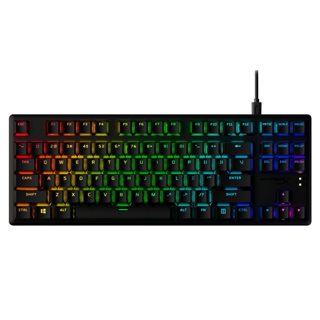 Игровая проводная клавиатура HyperX Alloy Origins Core PBT HX Red Mechanical Gaming Keyboard EN (639N7AA#ABA)
