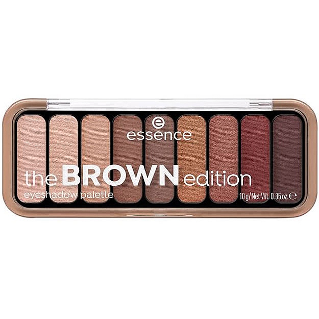Ko‘z bo‘yoqlari palitrasi Essence The Brown Edition Eyeshadow Palette