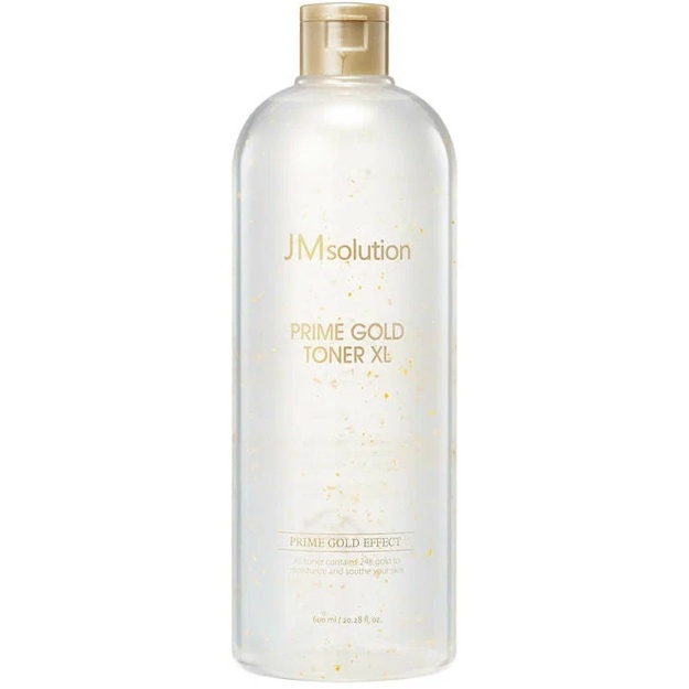 24K oltin intensiv namlovchi toner JM Solution Prime Gold Toner XL 600ml