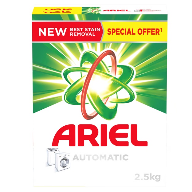 Автоматический порошок для стирки с оригинальным ароматом Ariel 2,5 кг