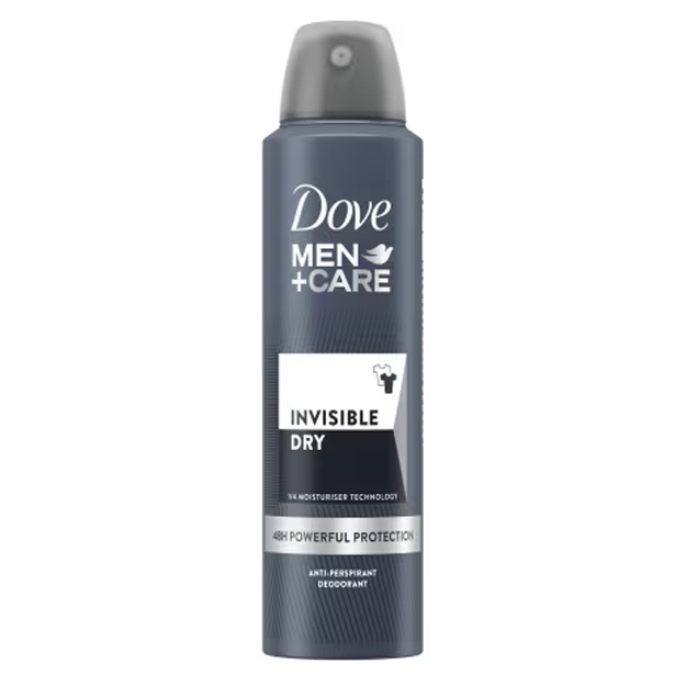 Tana uchun dezodorant Dove Invisibly Dry 150ml