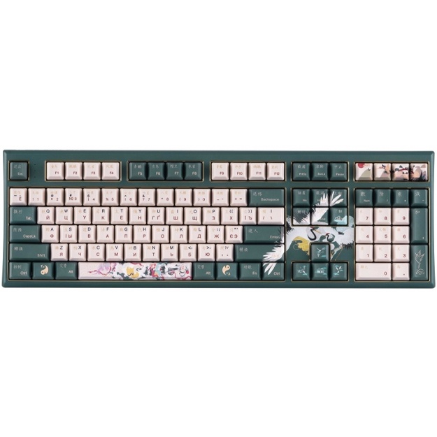 Клавиатура Varmilo Lure VBS108 Crane Cherry MX Silent Red UA A03A037D5A0A17A031