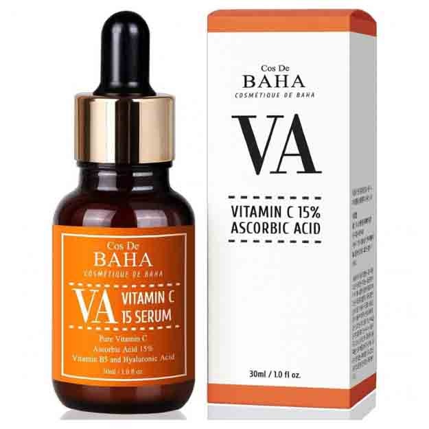 Сыворотка для лица осветляющая с 15% витамином С Cos De BAHA Vitamin C 15 Serum (VA)