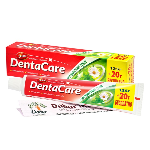 Tish pastasi Dabur DentaCare s ekstraktom trav 145g