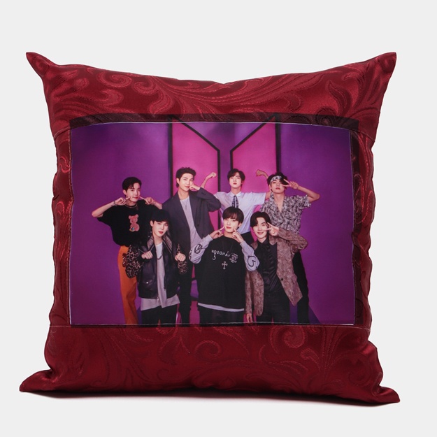 Dekorativ yostiq bosma bilan BTS 33x 33 sm 003