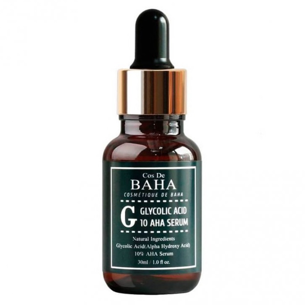 Сыворотка c гликолевой кислотой для проблемной кожи Cos De Baha Glycolic Acid 10 AHA Serum