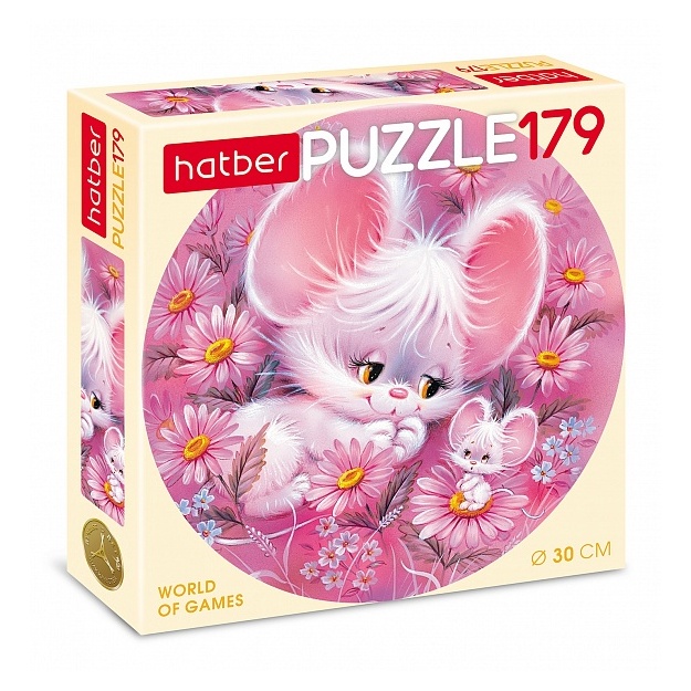 Пазл Hatber Пушистики 179 элементов 179ПЗк4-00059