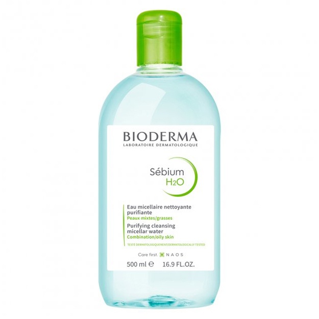 Мицеллярная вода Bioderma Sebium H2O 500мл