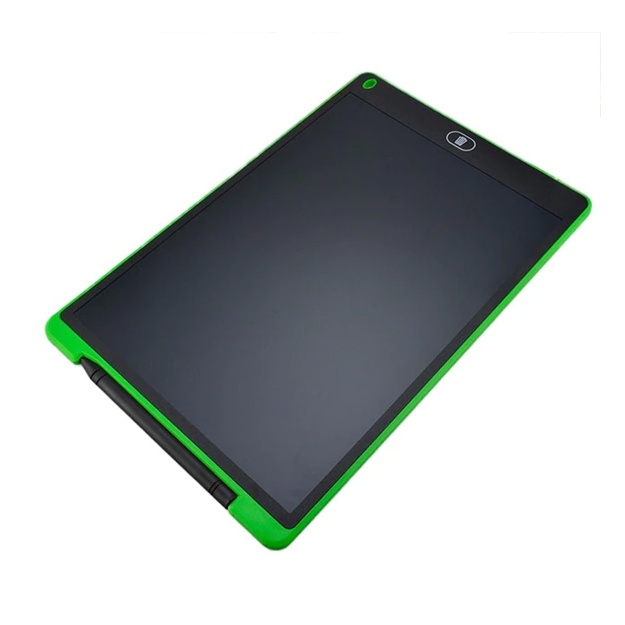 Rasmlar va eslatmalar uchun planshet Writing Tablet 12" LCD yashil