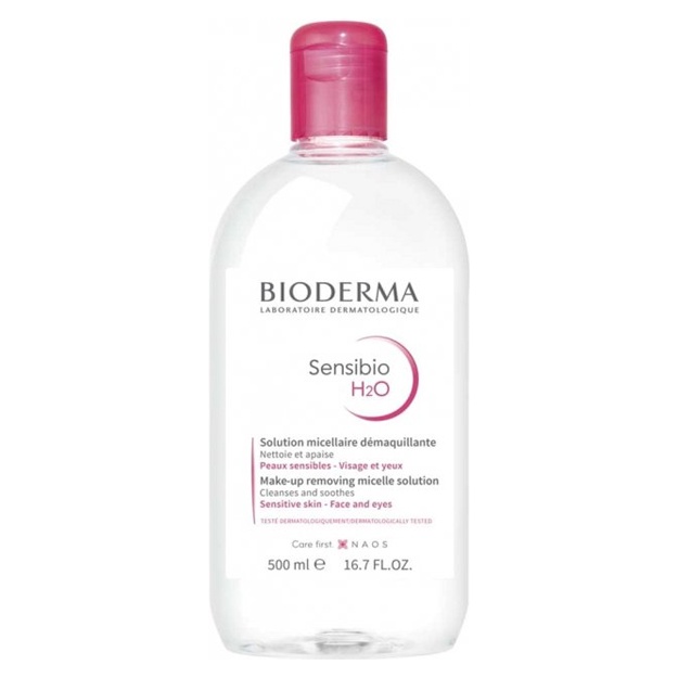 Мицеллярная вода Bioderma Sensibio H2O 500мл