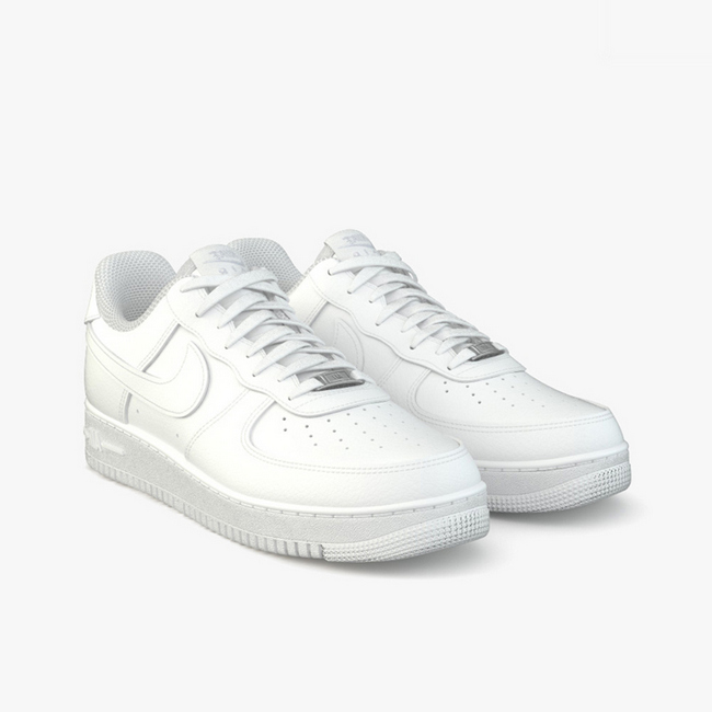 Erkaklar Krossovkalari Nike Airforce 1 Lyuks ART OL35434 43 beliy