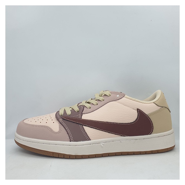 Erkaklar Krossovkasi Nike Air Jordan Travis Scott low LUX ART 77786354 bej 40