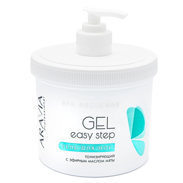 Oyoqlarni tonlash uchun gel Aravia Professional Easy Step 550 ml