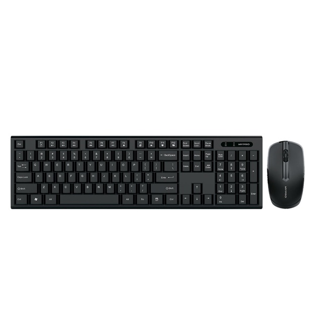 Klaviatura va sichqoncha Mypro C20 White Qora