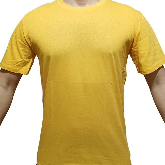 Мужская Футболка Весна Лето АРТ OL 1010 52 желтый
