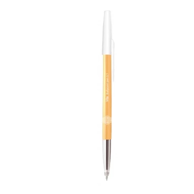 Ручка шариковая Hatber Vita-Assorti BP_066439 Желтый