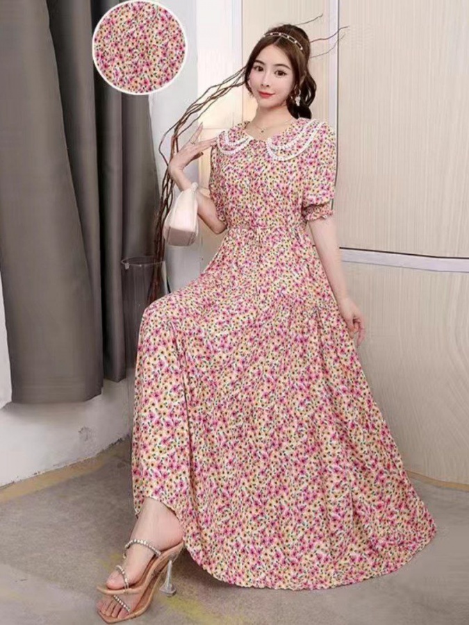 Ayollar ko‘ylagi Bahor Yoz ART 524635 2XL pushti