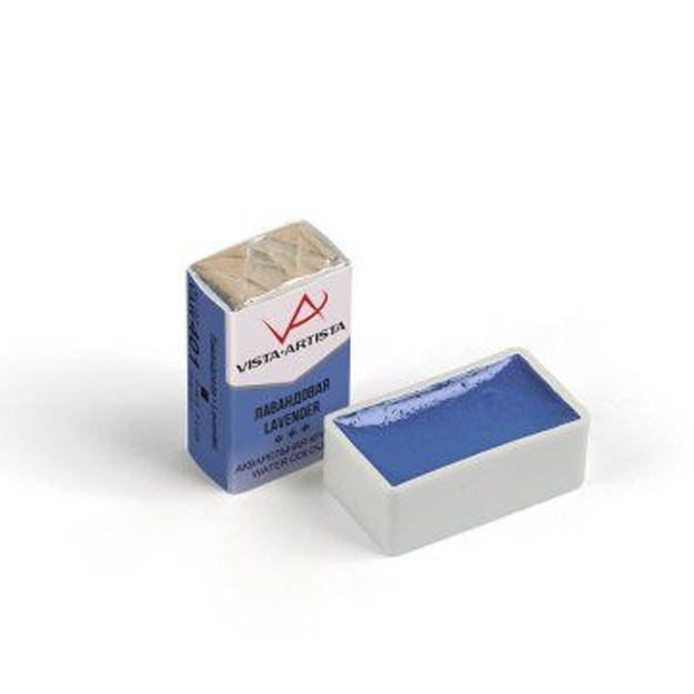 Akvarel bo‘yoqlari Vista-Artista Studio badiiy kolbasi VAV 2,5 ml 12 dona 101 lavanta